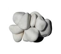 Galet Marbre Blanc Pur Big Bag 500 Kg Calibre 40-60 Mm Racine F-Pai047-24-40/Bb500