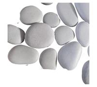 Galets à Peindre pour Bricolage 50 pcs base blanche peinture pierre pigment brute galet pluie fleur(2-3cm)