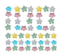Galets décoratifs de jardin - 100 pièces de décoration lumineuses | Mini étoiles décoratives | Convient pour les sentiers, les cours, les zones extérieures, les experts, les propriétaires et les