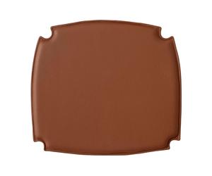 Galette d'assise Drawn HM3 cuir WxDxH 46x41x2cm