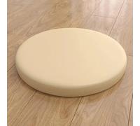 Galette de Chaise Anti Tache Simili cuir 40x4cm Terracotta