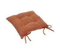 Galette de Chaise Bouclette Soana 38x38cm Terracotta