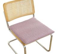 Galette de Chaise Déhoussable 40X40/45X45/50X50/25x35/35x38cm Carré Coussin de siège antidérapants Avec lacets Coussin D'assise pour intérieur et extérieur maison jardin bureau(H9,45X45cm(18X18in))