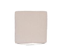 Galette de chaise d'extérieur à scratch Korai - 40 x 40 cm - Taupe