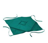 Galette de Chaise - DOUCEUR D'INTERIEUR - Essentiel - 36x36cm - Émeraude - Polyester