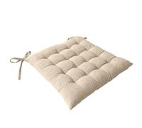 Galette de chaise DUNE - 38 x 38 cm - Naturel