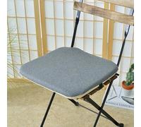 Galette de Chaise Extérieure anthracite claire 40x40x4cm
