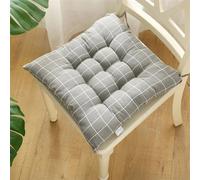Galette de Chaise Grise claire 40x40x5cm