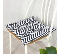 Galette de Chaise Imprimé Zigzag 40x40x6cm
