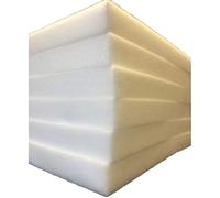 Galette de chaise - L22G - Lot de 6 - 40x40x5 cm - Mousse polyuréthane