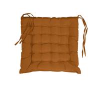 Galette de Chaise Matelassée Essentiel 40x40cm Camel