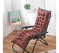Galette de Chaise Rectangulaire Terre Cuite 53x180cm 6cm