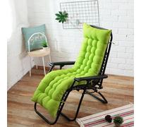 Galette de Chaise Rectangulaire Vert Anis 53x180cm 6cm