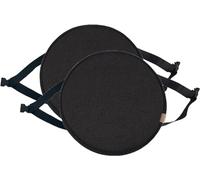 Galette de Chaise Ronde 40/50/35 cm Exterieur Coussin Chaise de Siège avec boucle élastique，1 / 2 / 4pcs rond coussin de Tabouret antidérapant coussin de chaise ( Color : 1# , Size : 2PCS_35CM/13.8INC