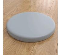 Galette De Chaise Ronde Extérieur Imperméable 40x4cm Gris