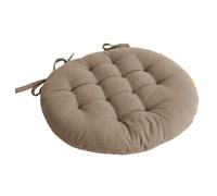 Galette de chaise ronde PANAMA - Diam. 38 cm - Naturel
