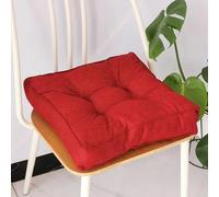 Galette de Chaise Rouge Vin 40x40x9cm