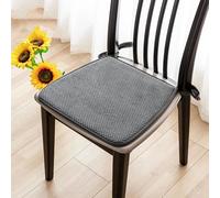 Galette de Chaise Trapèze Noire claire 40x40x30cm