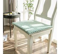 Galette de Chaise Verte antidérapante 40x40cm