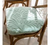 Galette de Chaise Verte en Forme de U 40x43cm