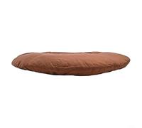 Galette ronde en polyester pour chaise suspendue (E) 50 cm | Tissu polyester doux, rembourrage en coton PP, texture respirante, 50 cm de diamètre, pointe élargie au soleil