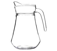 Galicja Pichet à eau SUZI - Pichet à eau en verre - Pichet en verre - Réservoir d'eau en verre - Pichet en verre - Théière en verre - Théière en verre 1,5 l