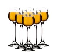 Galicja PORTO Lot de 6 verres à vodka avec pied - Verre à liqueur avec pied - Verres à liqueur et grappa 60 ml