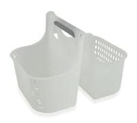 Galileo Casa 2196080 Panier Porte-Objets de Salle de Bain, Blanc, Non