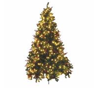 Galileo Décoration de Noël, PVC+Plast.PP++Pigne+Fer, Vert, Standard