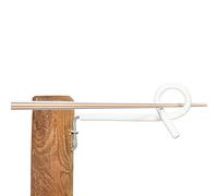 Gallagher - Isolateur à distance queue de cochon, blanc 17,5cm (10 pcs) - Isolateurs pour clôture électrique - Cordon - Isolateurs pour clôture électrique - Fils