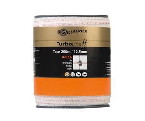 Gallagher Schriklint TurboLine (12,5 MM / Wit) - 200 mètres
