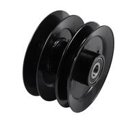 Galloparts 756-063 Poulie double 956-0638 compatible avec tracteur de pelouse hydrostatique MTD LT16 LT165 compatible avec tracteur de pelouse Cub Cadet 1212 1180