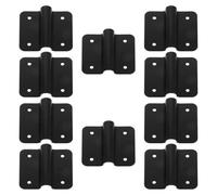 GALPADA 10 Pièces Charnière de Chaise Pliante Haute, Connecteur Robuste | Pièce de Rechange pour Fauteuil Réalisateur, Stabilité Renforcée, Installation Simple, Finition Oxydée, Usage Extérieur