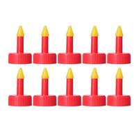 GALPADA 10 Pièces Dispositif D'arrosage pour Plantes Succulentes et Fleurs pour Usage Domestique Outil de Jardinage Simple en Pvc Rouge Volume D'eau Contrôlé et Arrosage Directionnel