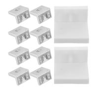 GALPADA 10 Pièces Équerre pour Assemblage Connecteur Robuste pour Meuble Angle Support Métal et Fixation Armoires