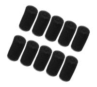 GALPADA 10 Pièces Filtre Éponge pour Tuyau de Piscine Noir en Mousse, Protection Les Sédiments, pour Nettoyage des Fonds et Marches de Piscine