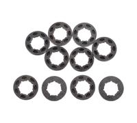 GALPADA 10 Pièces Jante de Pignon en Métal 3/8 7t pour Tronçonneuse | Compatible Tronçonneuse Électrique à Batterie, Mouvement Fluide, Réduit Bruit et Vibrations, Coupe Précise
