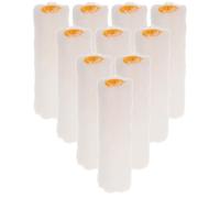 GALPADA 10 Pièces Rouleaux à Peinture de Rechange en Coton pour Peinture Murale, Manchons Faciles à Remplacer, Mini Rouleau 4 Pouces pour Décoration Intérieure