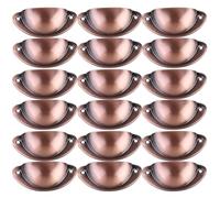GALPADA 18 Pcs Bouton de Tirage Vintage en Fer Semi-circulaire pour Placard | Style Rétro Chic, Décoration Discrète, Usage Quotidien à Maison, Poignée Semi-circulaire pour Tiroir