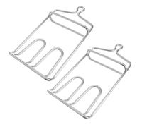 GALPADA 2 Crochets à Viande pour Suspendre Poulet et Bacon en Acier Inoxydable Robustes Accessoires Solide Facilement pour Usage Domestique et Barbecue