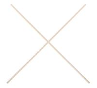 GALPADA 2 Pièces Cadre de Chaise en Tige de Bambou Beige | Accessoire pour Chaise de Réalisateur, Facile à Transporter Ranger, pour Assise, Dossier et Tête