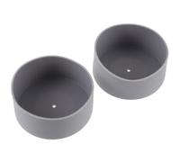 GALPADA 2 Pièces Housse de Bouteille d'eau en Silicone, Manchon en Silicone pour Bouteille, Compatible 32oz-40oz, Protection du Fond, Portable, Réduit Le Bruit de Collision
