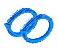 GALPADA 2 Pièces Pneu de Piscine de Rechange Bleu en PVC | Pièce pour Roues D’équipement, Usage Entretien Extérieur, Protège le Revêtement, Forte Efficacité