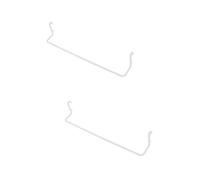 GALPADA 2 Pièces Support D’essuie-tout Extensible en Acier Inoxydable | Installation sans Outils, Rangement Repositionnable, pour Buanderie et Garage, Support Discret et Élégant