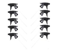 GALPADA 24 pièces Buses de pulvérisation Plastique Noir, diamètre extérieur 3.2cm, adaptées aux flacons à 28/400, pour Soin des Plantes d'intérieur et arrosage précis