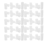 GALPADA 40 Pièces Raccords en Plastique pour Étagère à Chaussures, Diamètre Intérieur 16mm, Assemblage sans Outil, Installation Rapide pour Organisation de Maison Élégante