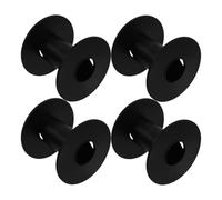 GALPADA 4pcs Petites Bobines de Fil Vides en Plastique Bobine Compacte pour Ligne de Pêche et Fil Chauffant Enroulement et Stockage à la Maison