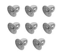 GALPADA 8pcs Bouton en Acier Inoxydable pour Couvercle de Tasse et Théière, Poignée Stable Ajustement Précis, Accessoire la Cuisine pour Usage Quotidien