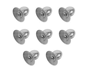GALPADA 8pcs Bouton en Acier Inoxydable pour Couvercle de Tasse et Théière, Poignée Stable Ajustement Précis, Accessoire la Cuisine pour Usage Quotidien