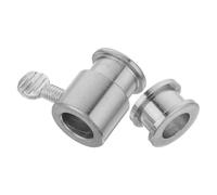 GALPADA Accessoires Barbecue gaz à Broche de rôtisserie, Manchon de limitation de la Broche en Fer chromé, 1 Set, Cuisson Uniforme pour Barbecue extérieur, Zone Barbecue